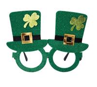 P'TIT CLOWN - Lunettes Saint Patrick - Accessoire de Déguisement parfait pour les Évènements sur le Thème de l'Irlande - Adulte - Vert