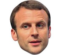P'tit Clown - Masque Adulte Carton - Emmanuel Macron