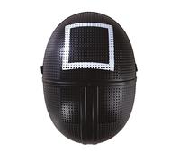 P'TIT CLOWN - Masque de Déguisement Noir - Parfait pour Compléter votre Déguisement Adulte pour Halloween, Fêtes Costumées et Évènements à Thème