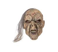 P'tit Clown Masque intégral en latex Sorcier terrifiant 19730 Adulte Gris