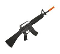 P'TIT CLOWN - Mitraillette Factice en Plastique - Accessoire Déguisement Braqueur, Gangster - Idéale pour Carnaval, Halloween, Cosplay, Fêtes Costumées (Mitraillette Factice de braqueur 67 cm)