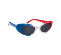 P'TIT CLOWN - Paire de lunettes Bleu Blanc Rouge - Parfait pour supporter la France lors des Célébrations et Événements Sportifs (Ovales)