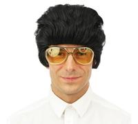 P'tit Clown - Perruque rockeur - noir