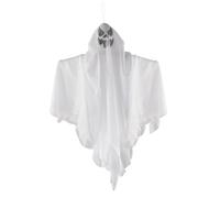 P'tit Clown - Petit Fantôme à Suspendre - Accessoire Amusant pour Décoration Halloween et Création d'une Ambiance Effrayante (Fantôme à Suspendre, 60 cm)