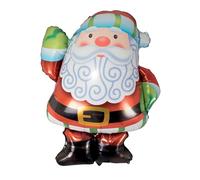 P'tit Clown re19120, Ballon alu Père Noël 70 cm