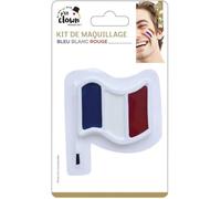 P'tit Clown Re22387, Palette De Maquillage Avec Pinceau France Bleu Blanc Rouge Multicolore