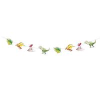 P'tit Clown re22494 - Guirlande Anniversaire Dinosaures