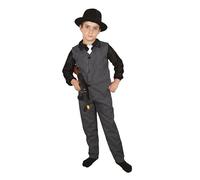 P'tit Clown re22709 - Déguisement enfant gangster taille 4/6 ans