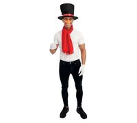 P'tit Clown re23654 - Set Bonhomme de Neige Adulte - Accessoires Déguisement Noël, Christmas, Xmas