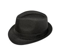 P'TIT Clown re40389 - Chapeau Borsalino tissu noir Noir