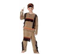 P'tit Clown Re88143 - Costume Enfant Luxe Indien, S, 4/6 Ans