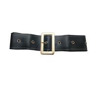 P'tit Clown Simili cuir-noir-150 cm Ceinture, Noir, 150 cm Mixte