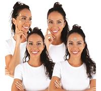 P'tit Clown - Strass Autocollant pour Le Visage III - modèle aléatoire - ref 22565