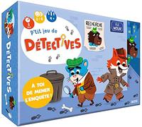 Auzou – Jeu de société – P'TIT Jeu de Détectives – Multicolore – 6+ ans – 30 min – 2 joueurs+