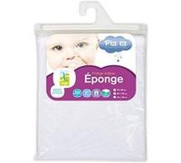 P'tit lit aegis protège matelas bouclette eponge blanc Blanc G