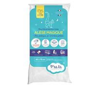 Matelas bébé P'tit lit - alèse bébé imperméable ultra absorbante | protège matelas respirant et silencieux - lavable à 90°c - pour tout type de couchage : 60x120cm /
