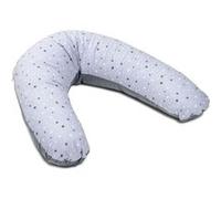P'TIT LIT Housse coussin d'allaitement - Étoiles - Bleu Gris G