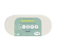 P'tit Lit - Matelas de Couffin Bamboo - 72x32 cm - Viscose Douce et Soyeuse - Réversible - Idéal Landau Nacelle et Berceau