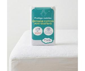 P'tit Lit - Protège Matelas Bébé 70x140 cm - Alèse Imperméable - Anti-Acariens - Bouclette 100% Coton - Absorbant et Silencieux - Forme Drap Housse - Protection Lit Enfant