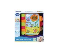 VTech - P'tit Livre Enchanté - Mes Premières Comptines, Livre Enfant Parlant Et Musical Dès 6 Mois - Contenu en Français