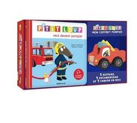 P'tit Loup - A La Découverte Des Pompiers - Avec 1 Histoire, 1 Documentaire Et 1 Camion En Bois