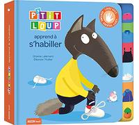 Livre P'tit Loup apprend à s'habiller MULTICOLORE Auzou