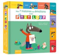 P'tit loup - mes 7 histoires des emotions - Orianne Lallemand - Auzou Philippe Eds - cartonné - Album jeunesse