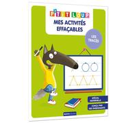 P'tit Loup - Mes activités effaçables les tracés - Orianne Lallemand - Auzou Éditions - broché - Scolaire / Universitaire