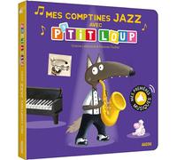 Auzou – Mes comptines jazz avec P'tit Loup – Livre sonore – Multicolore