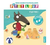 P'TIT LOUP - MON CAHIER D'AUTOCOLLANTS - C'EST L'ÉTÉ !