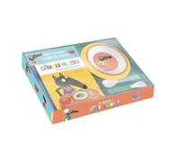 P'tit Loup - Mon Premier Coffret Repas - Le Livre P'tit Loup N'aime Que Les Pâtes Avec Une Assiette, Un Bol, Une Fourchette Et Une Cuillère