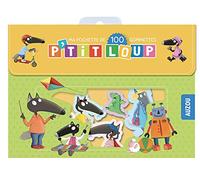 P'tit loup - pochette de 100 gommettes