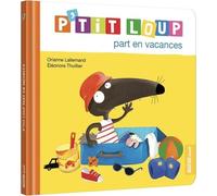 Livre P'tit Loup part en vacances MULTICOLORE Auzou