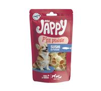P'tit Plaisir Faible en Graisse pour Chien - Riga Chick'Os au Poulet et Poisson, Format Pouch 100g - Lot de 4