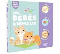 Darshika Varma – P'tit touche à tout : Les bébés animaux – Album éveil dès la naissance – Cartonné
