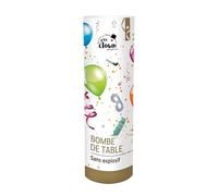 PtitClown - Bombe de Table surprise 24 cm - Multicolore