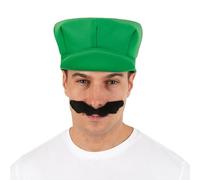 PtitClown Casquette de plombier verte