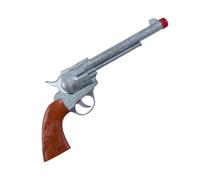 PtitClown - Pistolet de Cow Boy 28 cm - Argent