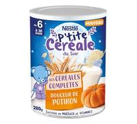 P'tite Céréale du soir Douceur de Potiron - Dès 6 mois - Boîte de 280g
