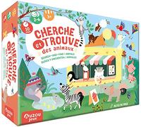 Auzou Jeu d'ambiance P'tits Jeux Cherche et Trouve – Les Animaux – Multicolore