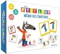P'tit loup - mon memo des emotions - - Orianne Lallemand - Auzou Philippe Eds - Jeux livres objets