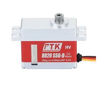 PTK 8820 20kg High-Speed Metal Steel Teeth 25g Digital Medium-Sized FPV servo Motor Fixed-Wing RC servo (90°)