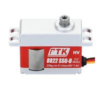 PTK 8822 22kg High-Speed Metal Steel Teeth 25g Digital Medium-Sized FPV servo Motor Fixed-Wing RC servo (180°)