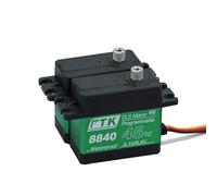 PTK 8840 Metal Digital Servo 40kg High-Torque Model for RC Vehicles High-Speed Fixed-Wing Drone Servo (90°)
