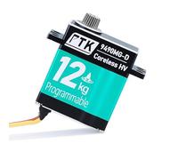 PTK 9490 MG-D 9g Digital Metal Servo 12kg Waterproof Servo for RC Cars and Models, Shift Small Servo (90°)