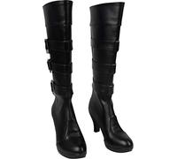 PTKaish Cosplay bottes botte chaussures chaussure compatible with Fate Grand Order Jeanne d'Arc