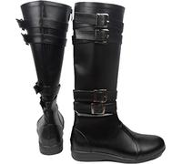PTKaish Cosplay bottes botte chaussures chaussure compatible with The Last Jedi Kylo Ren