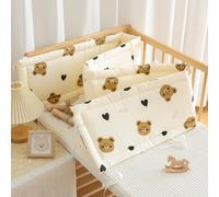 PTKG Barriere de Securite Enfant Lit,Salle de Lecture Decoration Enfant,Ciel De Lit pour BéBé,Ciel De Chambre d'enfant,Portable Coussin Protection des Bords et des Coins,F11,100cm