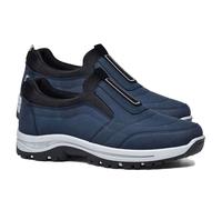 PTKG Chaussures Pieds Larges Chaussures Diabétiques pour Hommes Chaussure Impermeable Antidérapant Sneakers Outdoor Chaussures De Marche Chaussure Orthopédique Femme,Dark Blue,45/275mm