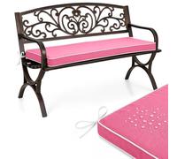 PTKG Coussins de Chaise D'IntéRieur 5cm Epais Coutures RenforcéEs Coussin Exterieur avec Housse Amovible Fond AntidéRapant pour Bancs de Jardin BalançOires Patios Baie VitréE